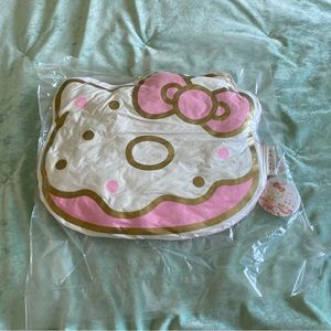 New Hello Kitty Cafe Exclusive Donut Throw Pillow